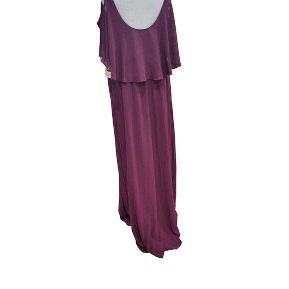 NEW Show Me Your MuMu Women's Caitlin Ruffle Maxi‎ Dress Size Large - Picture 12 of 15